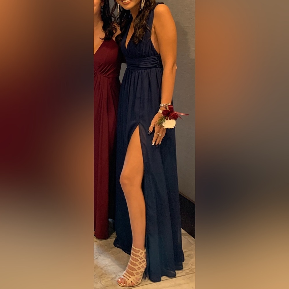 Windsor Navy Maxi Dress